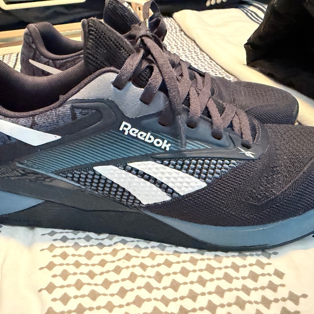 Reebok Nano Cross-Training  X4 Dark Blue + Camo Patterned Shoes (Size Mens 11.5)